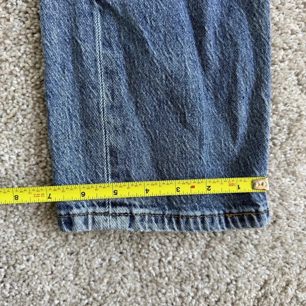 Levis 541 Jeans Mens 32x30 Medium Wash Blue Denim Athletic Tapered Distressed